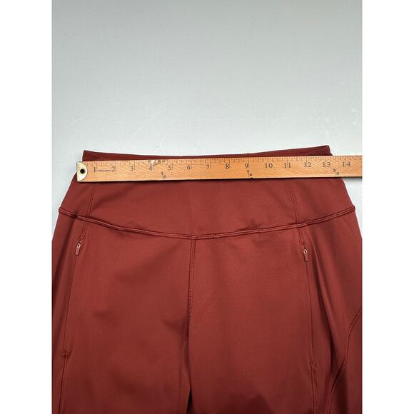 Athleta Pants Womens Extra Small Brown Distance Jogger Pockets Stretch Workout - Picture 10 of 14